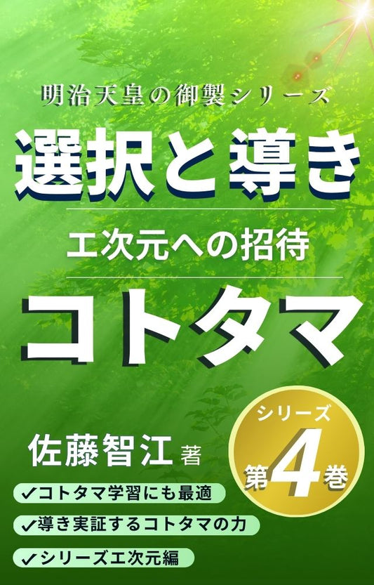 ▻４巻　『選択と導き コトタマ』～エ次元への招待～