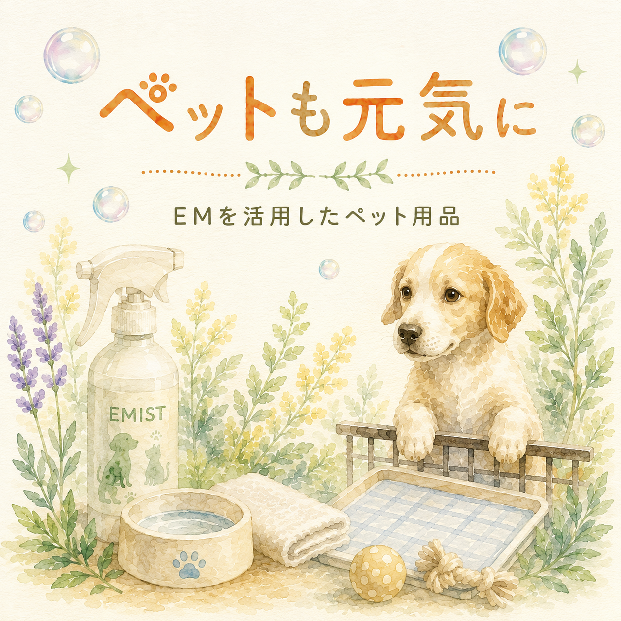 ペットも元気に
